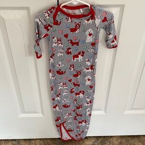 Little Sleepies Valentines Furever Friends Gown